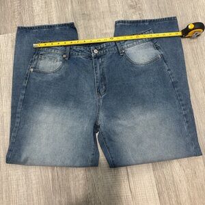 NWT C.O.Z.Y Women’s Plus Size 3XL Jeans Light Blue Denim Straight Leg